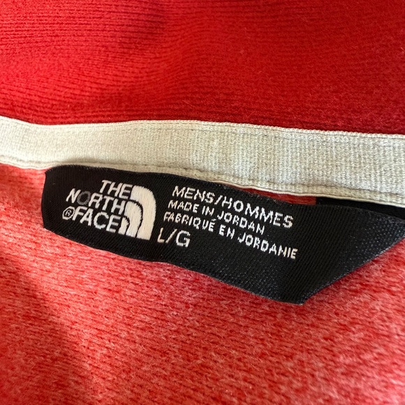 The North Face Cinder Tenacious Full Zip Jacket Mens Large Red Outdoor Gorpcore - Picture 4 of 8